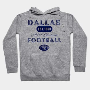 Dallas Football Vintage Style Hoodie